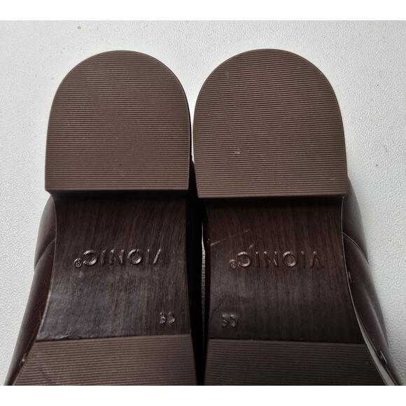 Vionic Kacie Comfort Ergonomic Women's Clog Mules EUR 38 US 7 Brown Leather - Picture 9 of 10